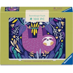 Puzzle Ravensburger Minipuzzle, 100 Teile, Lächelndes lila
