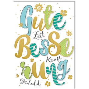 Genesungskarte Jumbo