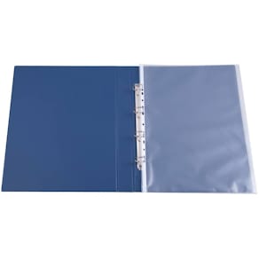 Prospekthülle Q-CONNECT KF17802, A3 hoch, genarbt, 10 Stück