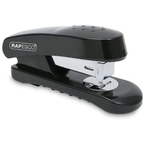 Stiftemaskin RAPESCO liten 20 ark sort