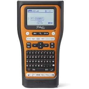 Beschriftungsgerät Brother PT-E560BTVP, elektr., schwarz/orange