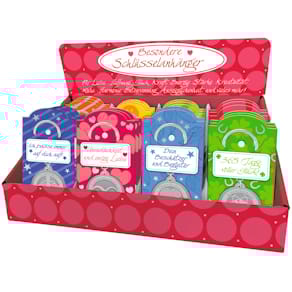 Schlüsselanhänger EigenArt Lebensbegleiter, sortiert