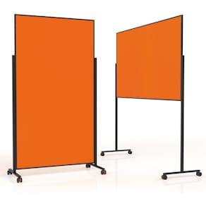 Moderationstafel Magnetoplan Design VarioPin, orange, 100 x 180