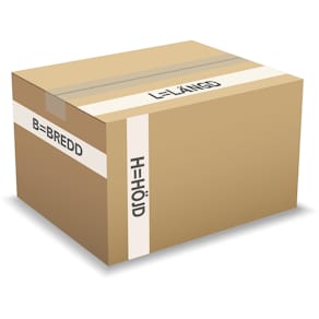 Bølgepapkasse Master'in 190x190x105 mm, FSC Mix 70%, 25 stk