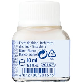 Tusche Pelikan A 523, 10 ml, weiß