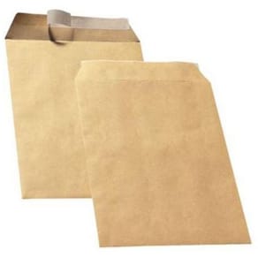 Kuvert LYRECO C4p 229x324mm brun 250/fp