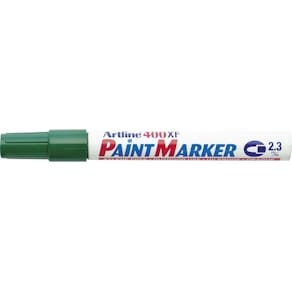 Lakmarker Artline EK-400 2,3 mm rund, grøn, 12 stk