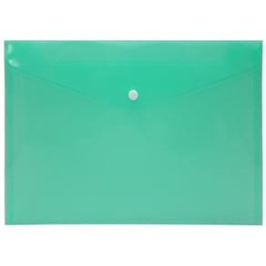 Documentenmap Zonder merk, A5, ft 240 x 161 mm, groen