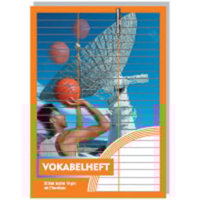 Vokabelheft PVP 2409, A5, 32 Blatt, Lineatur 54, orange