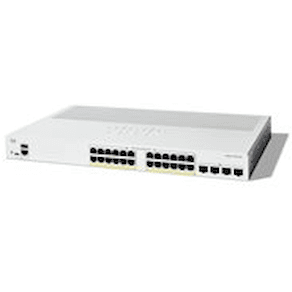 Cisco Catalyst 1300-24P-4X - Switch - L3 - Administrerad - 24 x