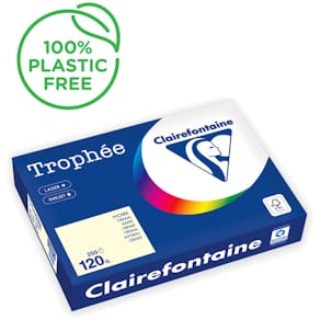 Kopierpapier Clairefontaine Trophée, A4, 120 g, 250 Blatt, sand
