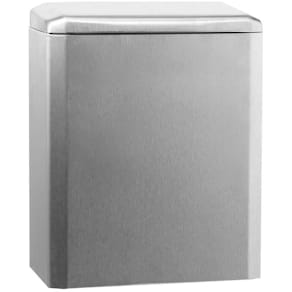 Hygiejnespand Katrin 6L, til hygiejnebind, børstet stål