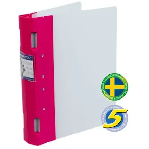 Gaffelpärm KEBAergo A4 55mm Cerise/Neut