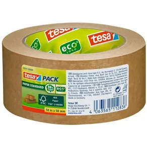 Packtejp TESA papper 58291 50mmx50m
