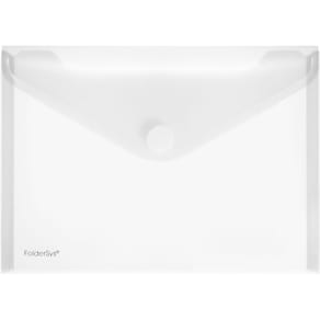 Dokumententasche Foldersys PP, A5 quer, farblos, matt transparent