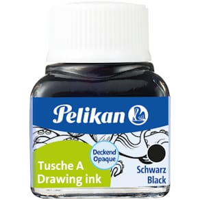 Tusche Pelikan A 523, 10 ml, schwarz