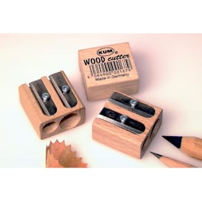 Doppelspitzer KUM Wood Keilf., Buchenholz, 8/11 mm
