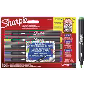 Paintmarker Sharpie Creative kuglespids, assorterede farver, 5stk