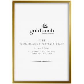Bilderrahmen GOLDBUCH Fine, gold, 10x15 cm