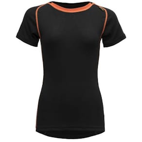 T-skjorte DEVOLD Basic Dame ull 2XL sort