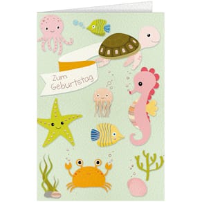 Geburtstagskarte HANRA, Kinder