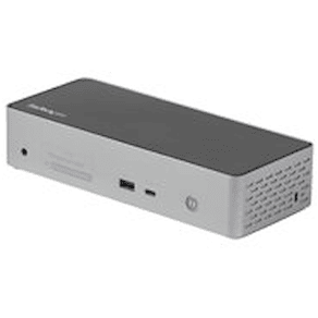StarTech.com USB-C Dock, 4K 60Hz Quad Monitor DisplayPort &
