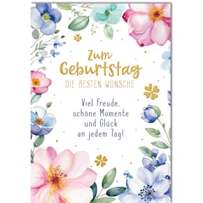 Geburtstagskarte Jumbo