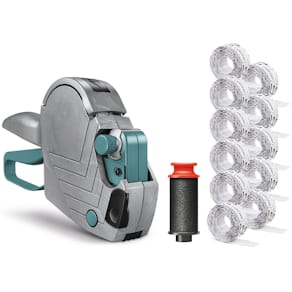 Handauszeichnungsgerät Meto Basic S, 1-zeilig, grau/petrol