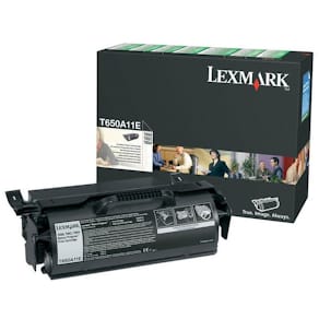 Toner LEXMARK T650A11E 7K sort