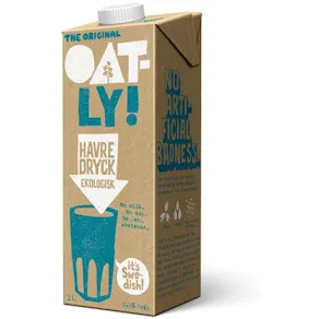 Havredryck OATLY Ekologisk KRAV 1L
