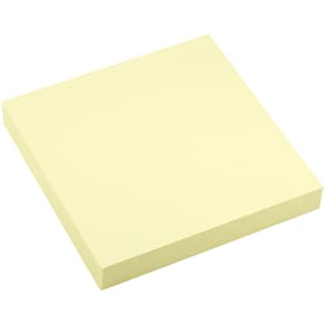 Notis Info Sticky Note 75x75 mm gul
