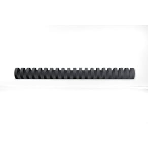 Plastikbinderücken GBC, 25 mm, 225 Blatt, schwarz