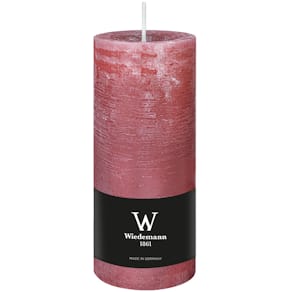 Stumpenkerze D-LUX MARBLE, altrosa