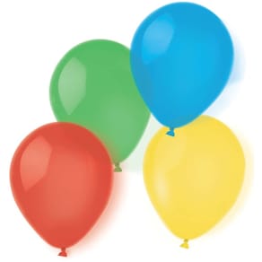 Luftballons, 20 St., sortiert