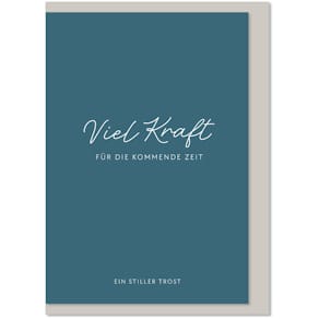 Trauerkarte KOMMA³