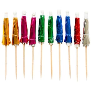 Partyparaply JOKER farget (10)