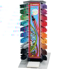 Filzstift-Display STABILO Pen 68, 240 St., sortiert