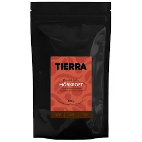 Kaffe TIERRA Mörkrost Malet 500g