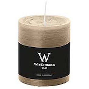 Stumpenkerze D-LUX MARBLE, 80x68 mm, schlamm