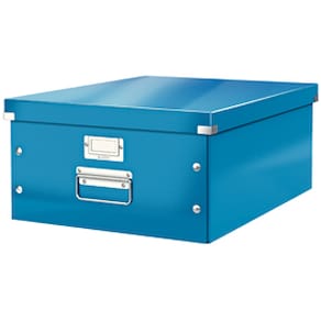 Förvaringslåda L Click&Store WOW blå