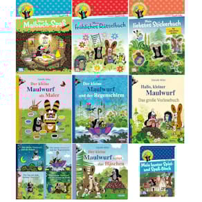 Beschäftigungsbücher CARLSEN, 9 Titel, 24 St., sortiert