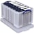 Opbergdoos Really Useful Box 48 liter, transparant