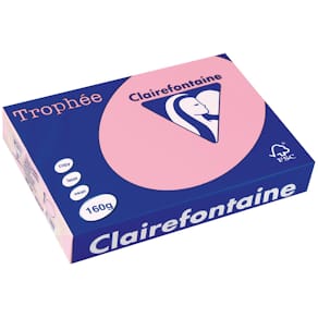 Gekleurd papier Clairefontaine Trophée Pastel, A4, 160 g, 250 vel