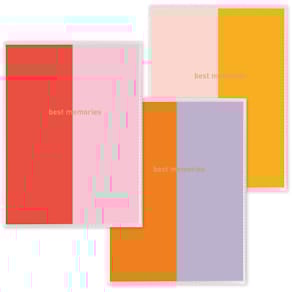 Einsteckalbum Goldbuch Coloration, 15x19 cm, sortiert