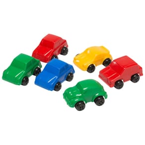 Bilar 7cm sorterade färger