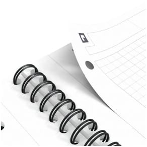 Kollegieblock Oxford Int.A4+ linj. blå