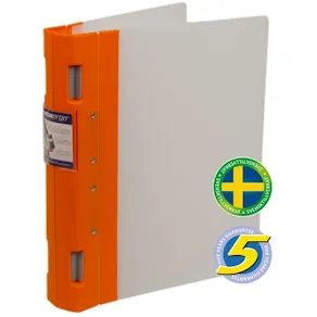 Gaffelpärm KEBAergo A4 55mm Orange/Neutr