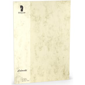 Briefbogen Coloretti, A4, 5 St., chamois