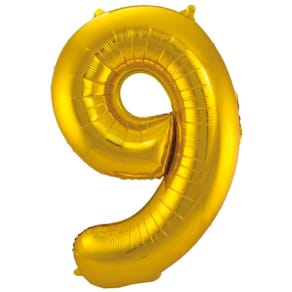 Ballong JOKER 86 cm tall 9 gull