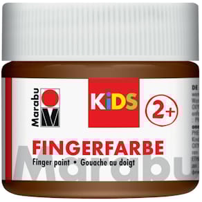 Fingerfarbe Marabu Kids, braun, 100 ml